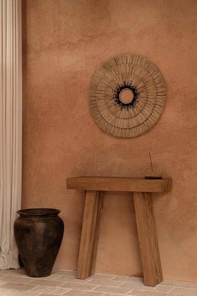 The Stance Console, Teak wood, Natural