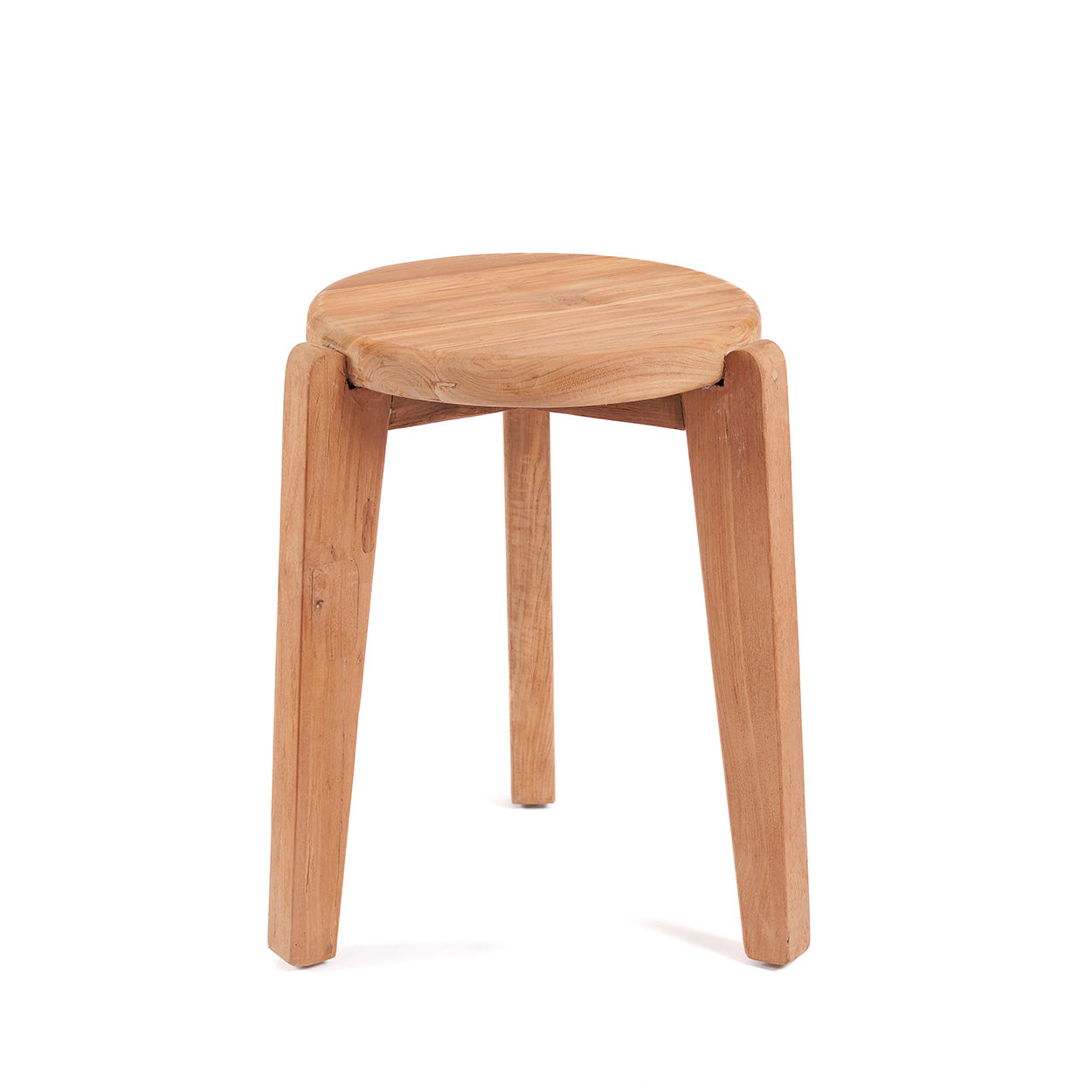 The Seseh Side Table - Natural, Teak - Outdoor, Ø 40 cm