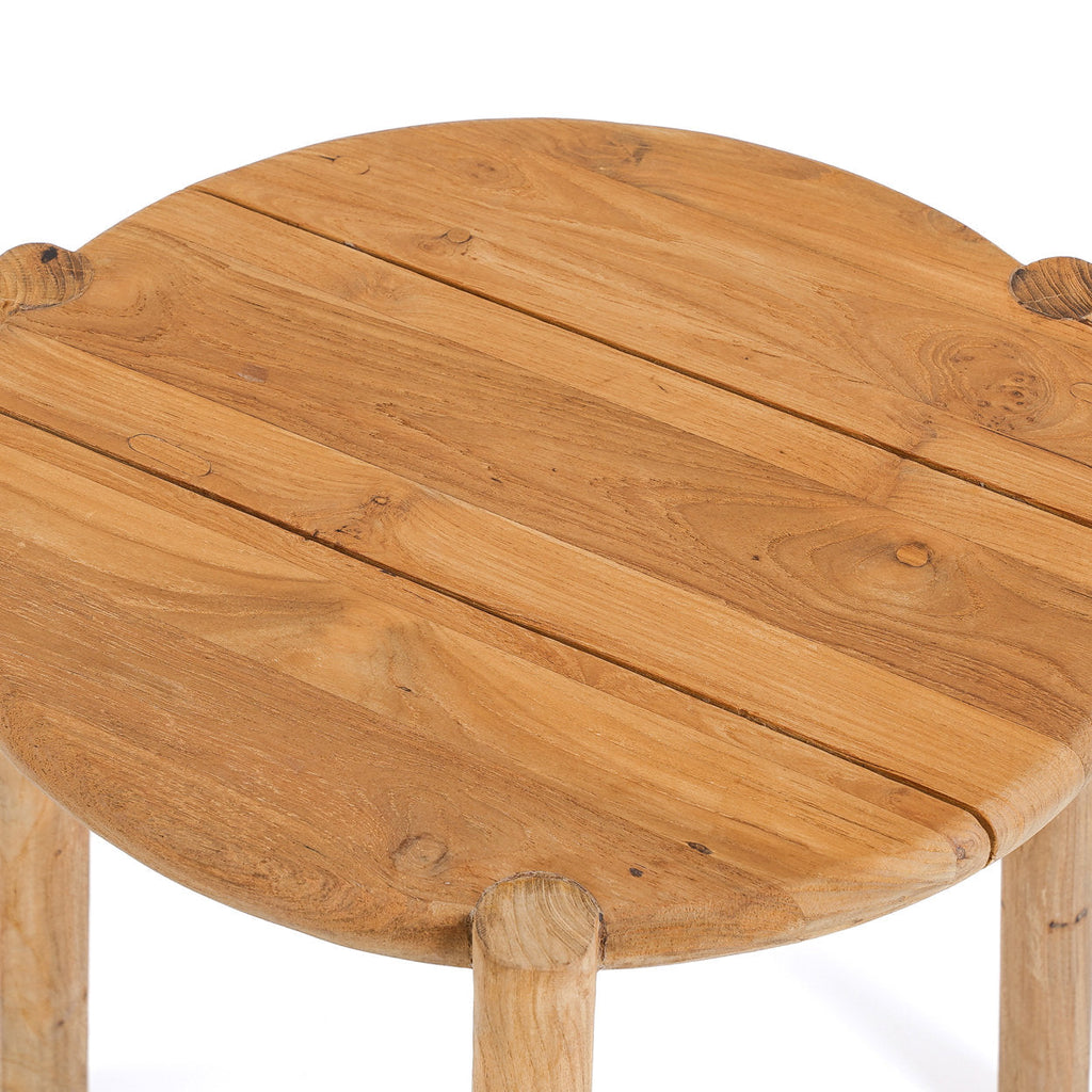 The Gilimanuk Side Table, Teak - Outdoor, Ø 47 cm