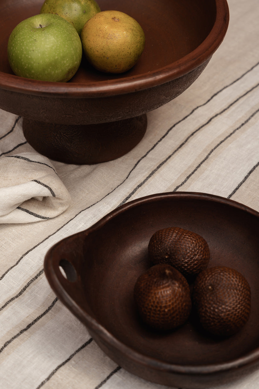 The Ethnic Fruit Bowl - Terracotta - D 30 CM