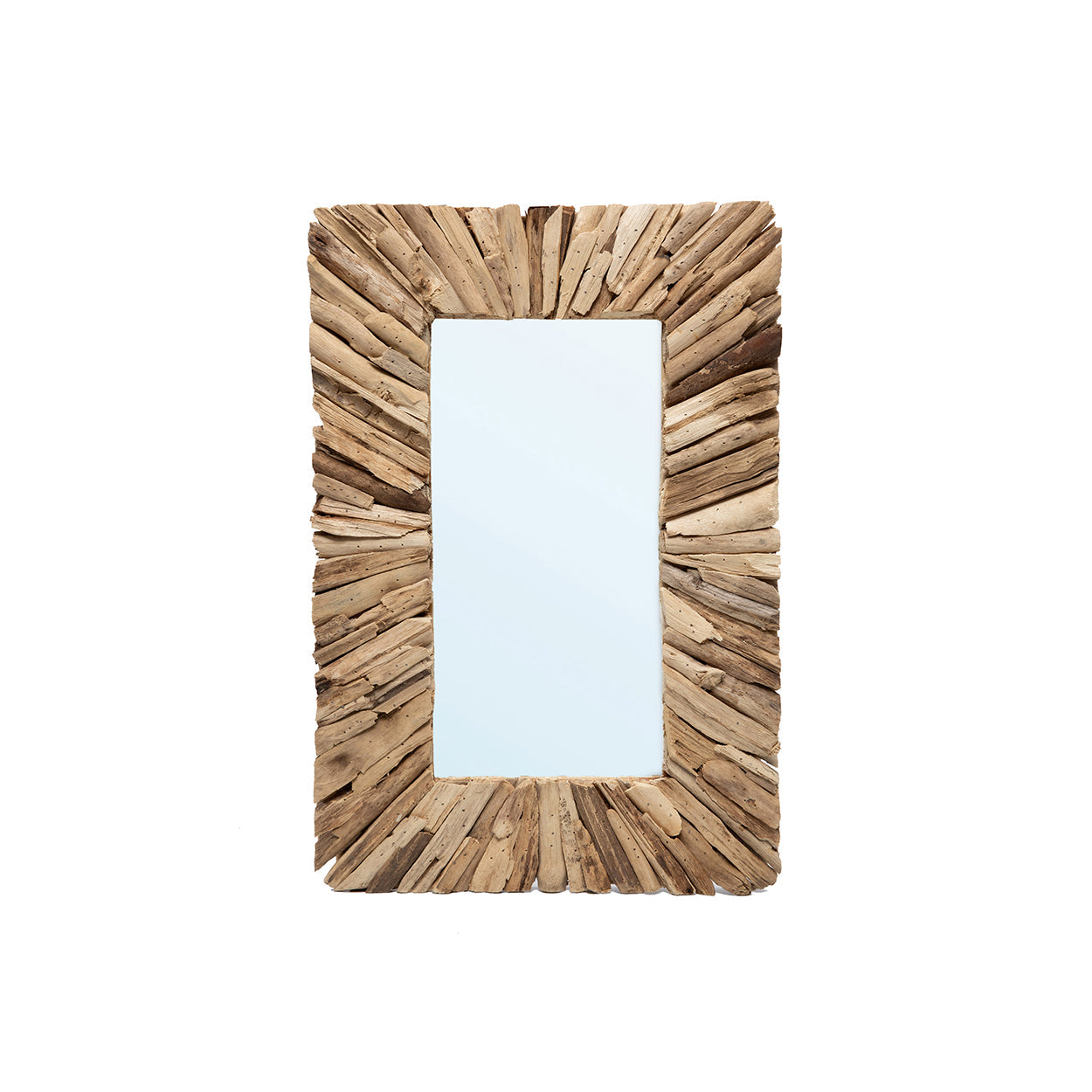 Driftwood Framed Mirror - Natural - 41 x 60 CM