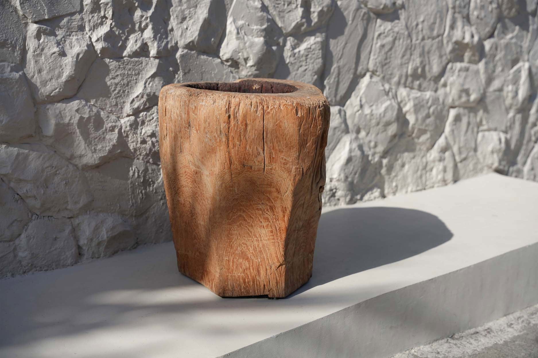 The Candle Trunk - Natural, 34 x 34, H 38 CM