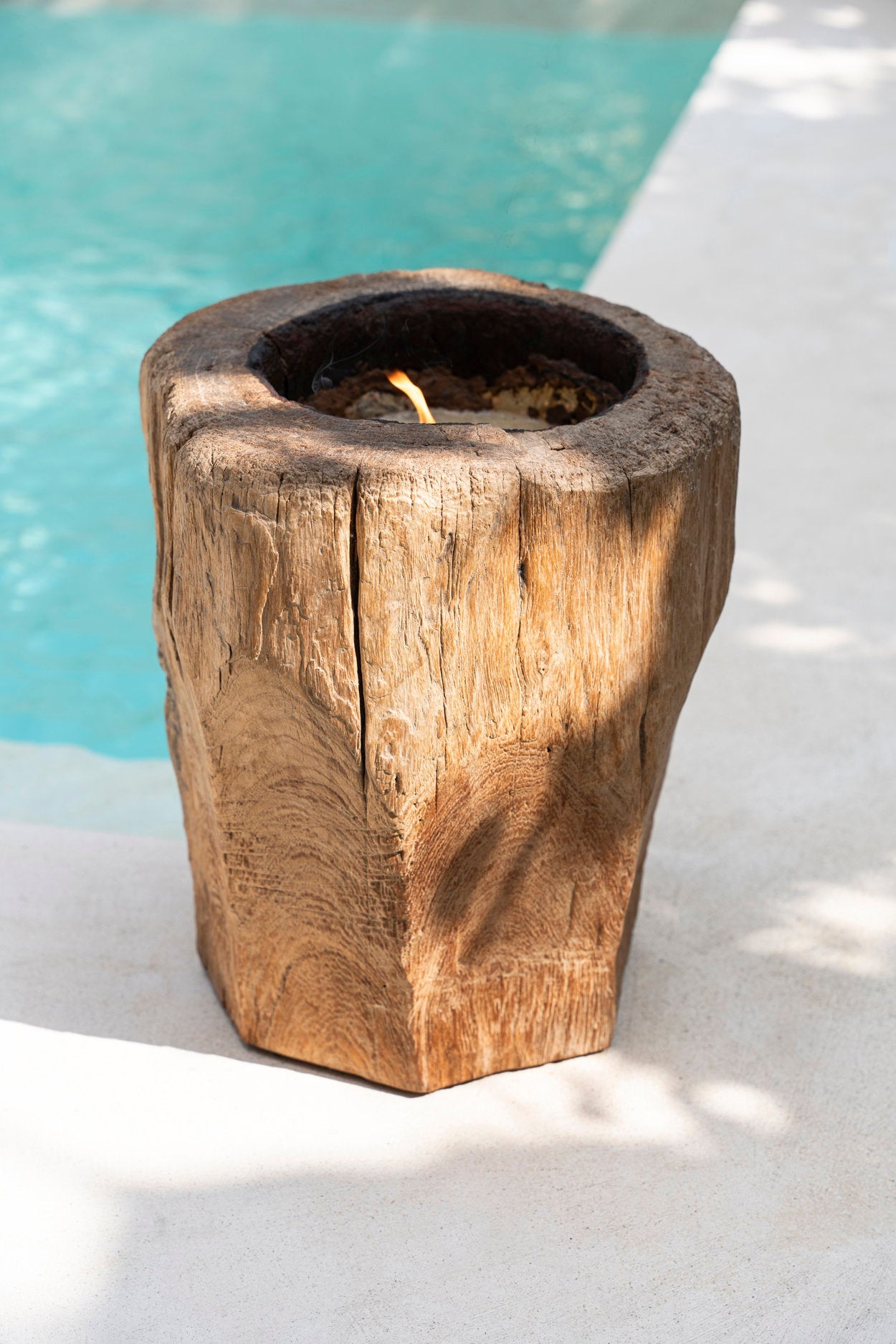 The Candle Trunk - Natural, 34 x 34, H 38 CM