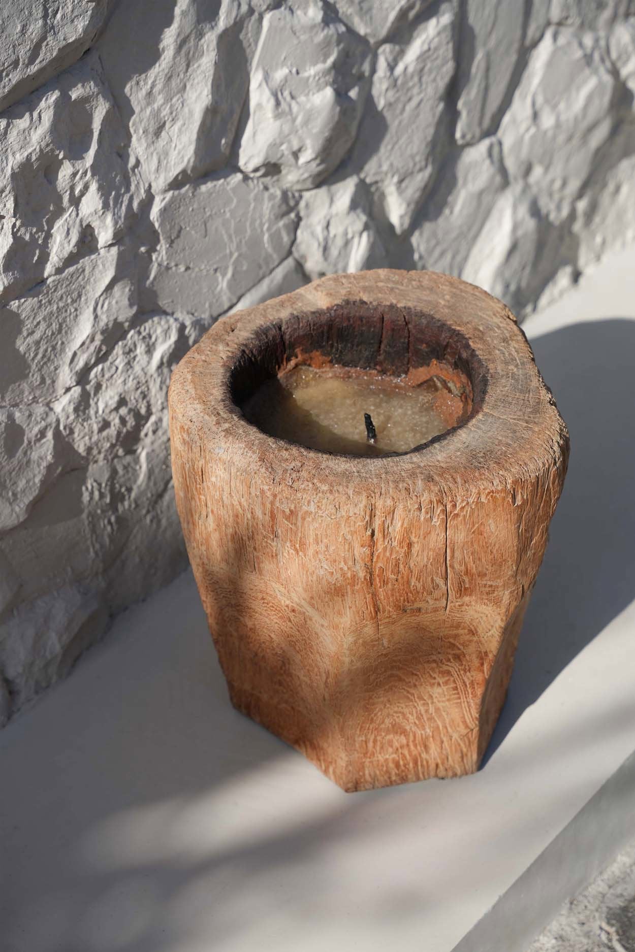 The Candle Trunk - Natural, 34 x 34, H 38 CM