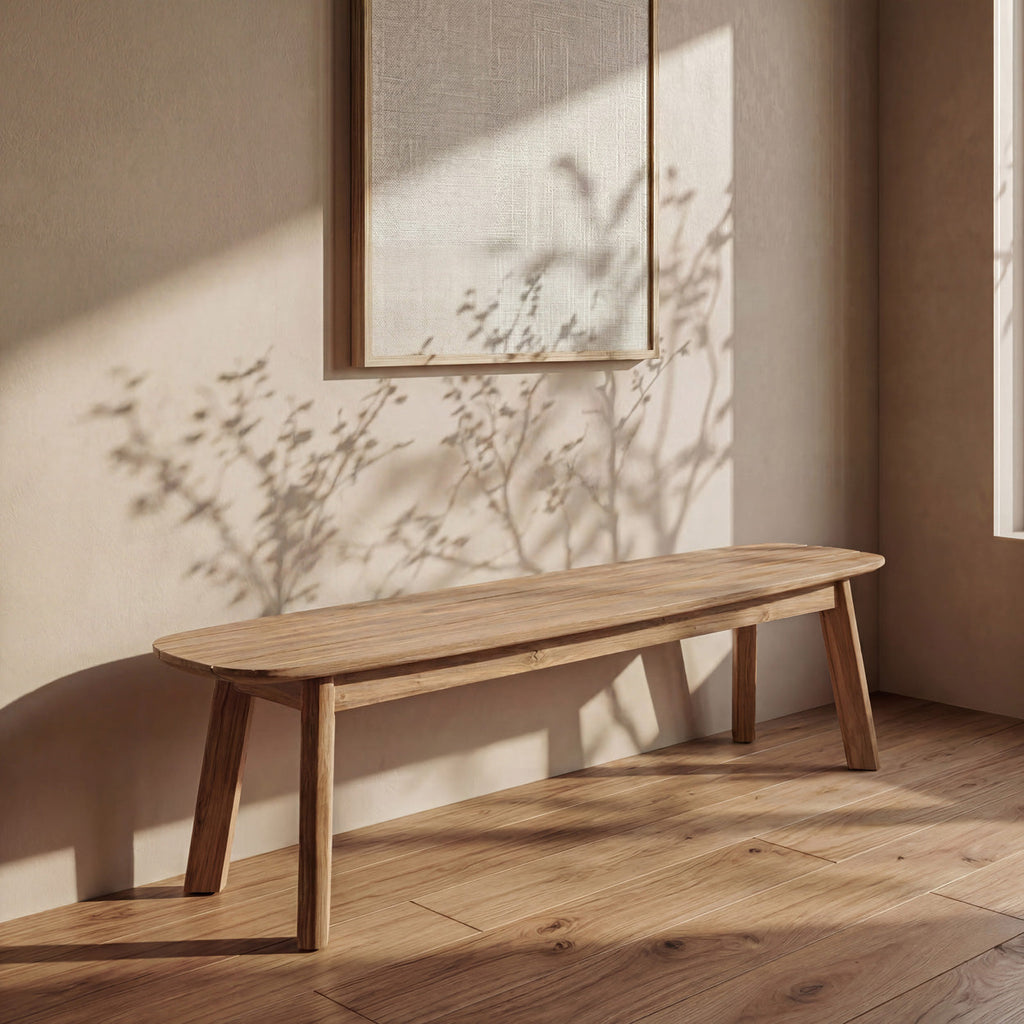 Tutuala Bench - Teak Wood, Outdoor, W 160 cm