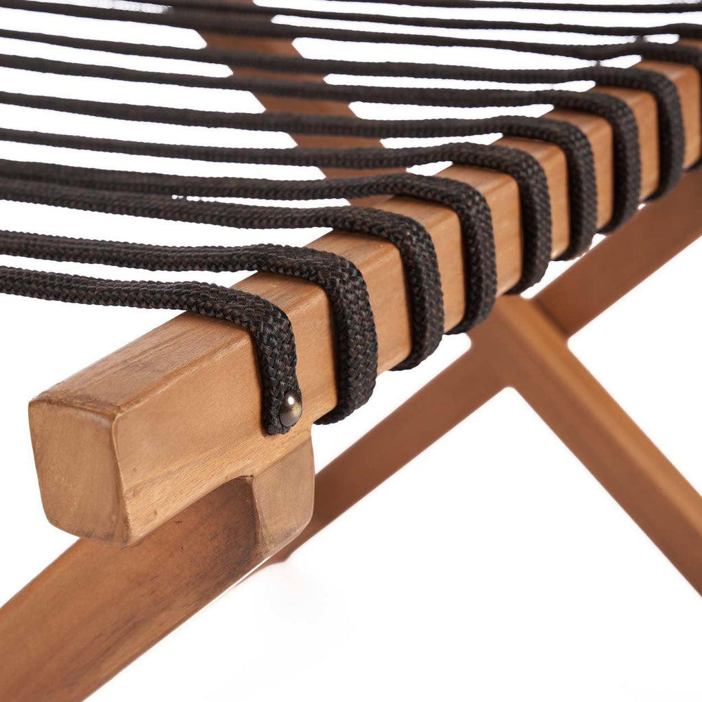 The Luggage Rack - Natural- Black - L