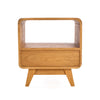 Nightstand The Breeze, Teak wood, - Natural