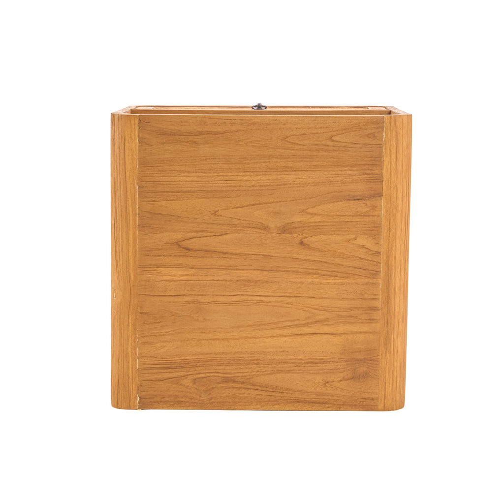 Nightstand The Breeze, Teak wood, - Natural