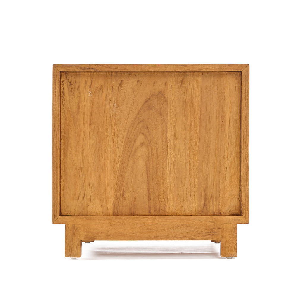 Nightstand Harmony - Teak wood, Natural