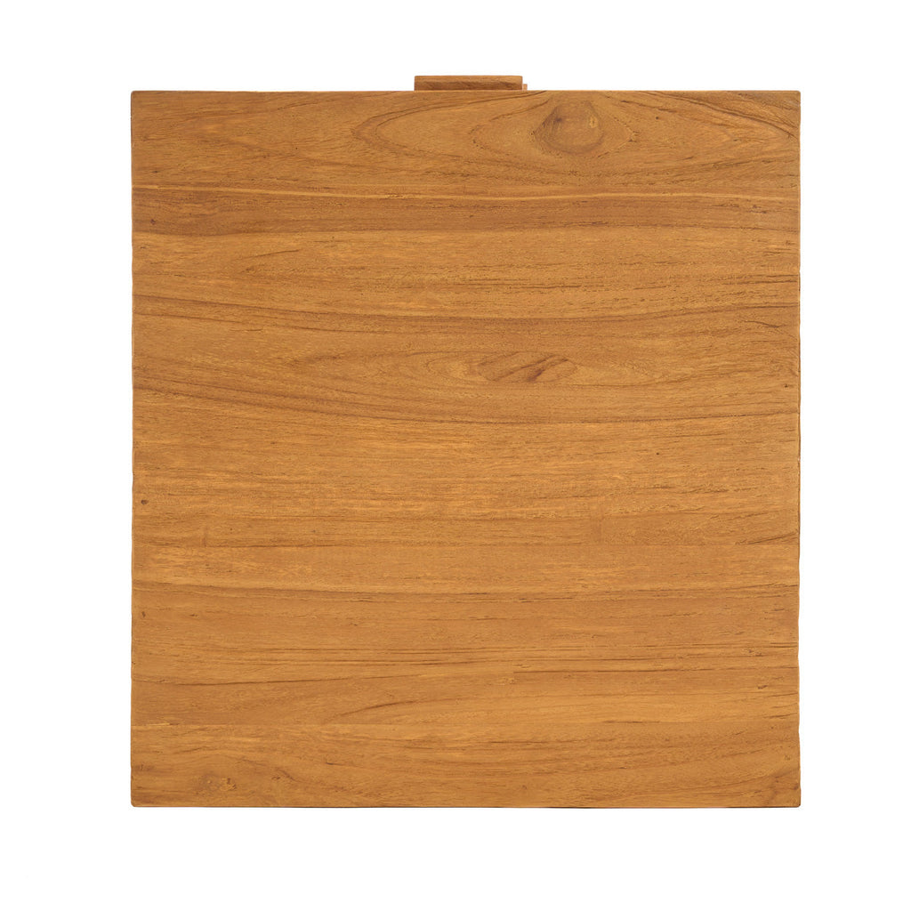 Nightstand Harmony - Teak wood, Natural