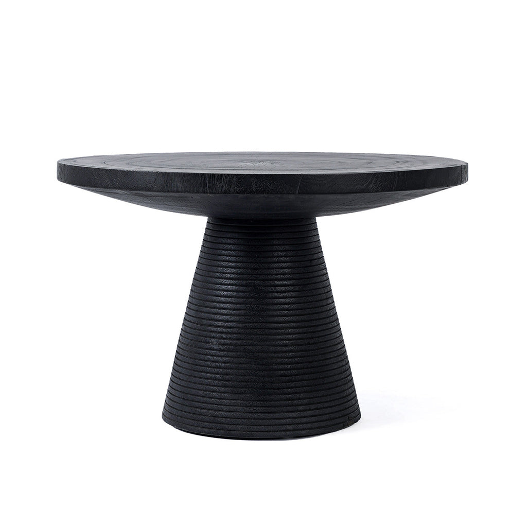 Hi Matata Coffee Table - Black, D 70 CM