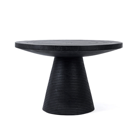 The Hi Matata Coffee Table - Black, D 70 CM