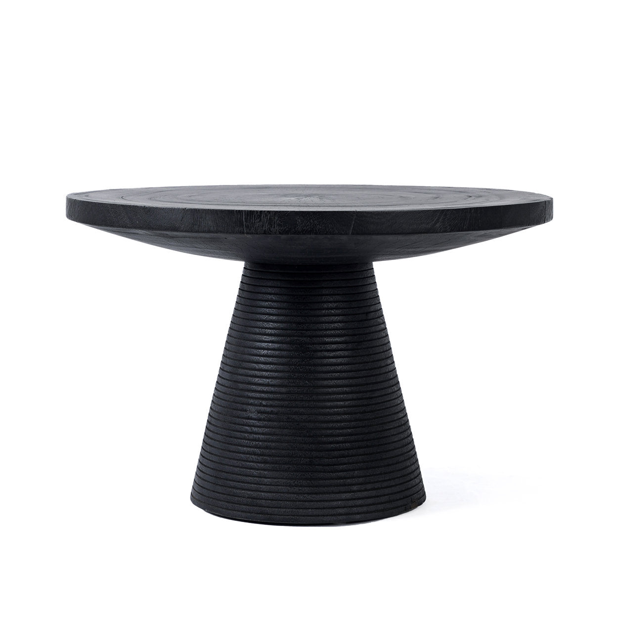 Hi Matata Coffee Table - Black, D 70 CM