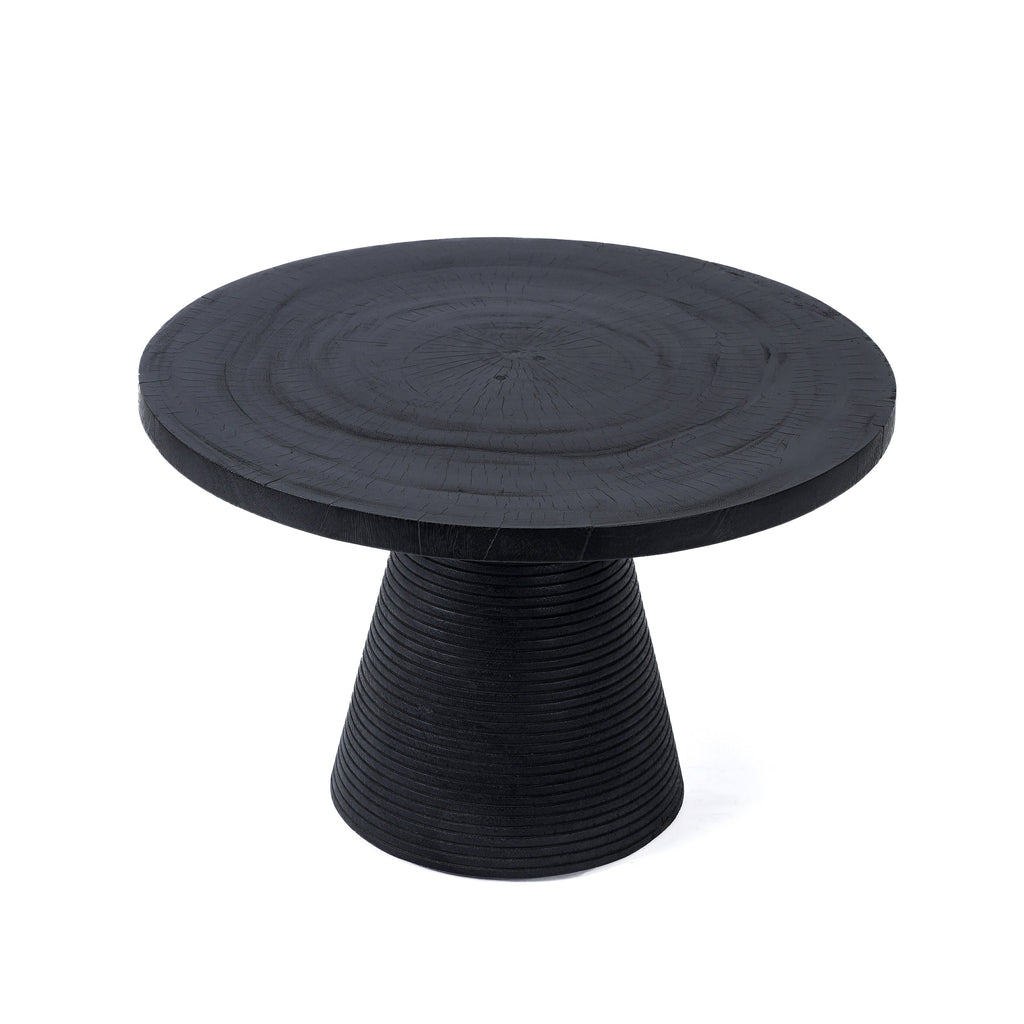 Hi Matata Coffee Table - Black, D 70 CM