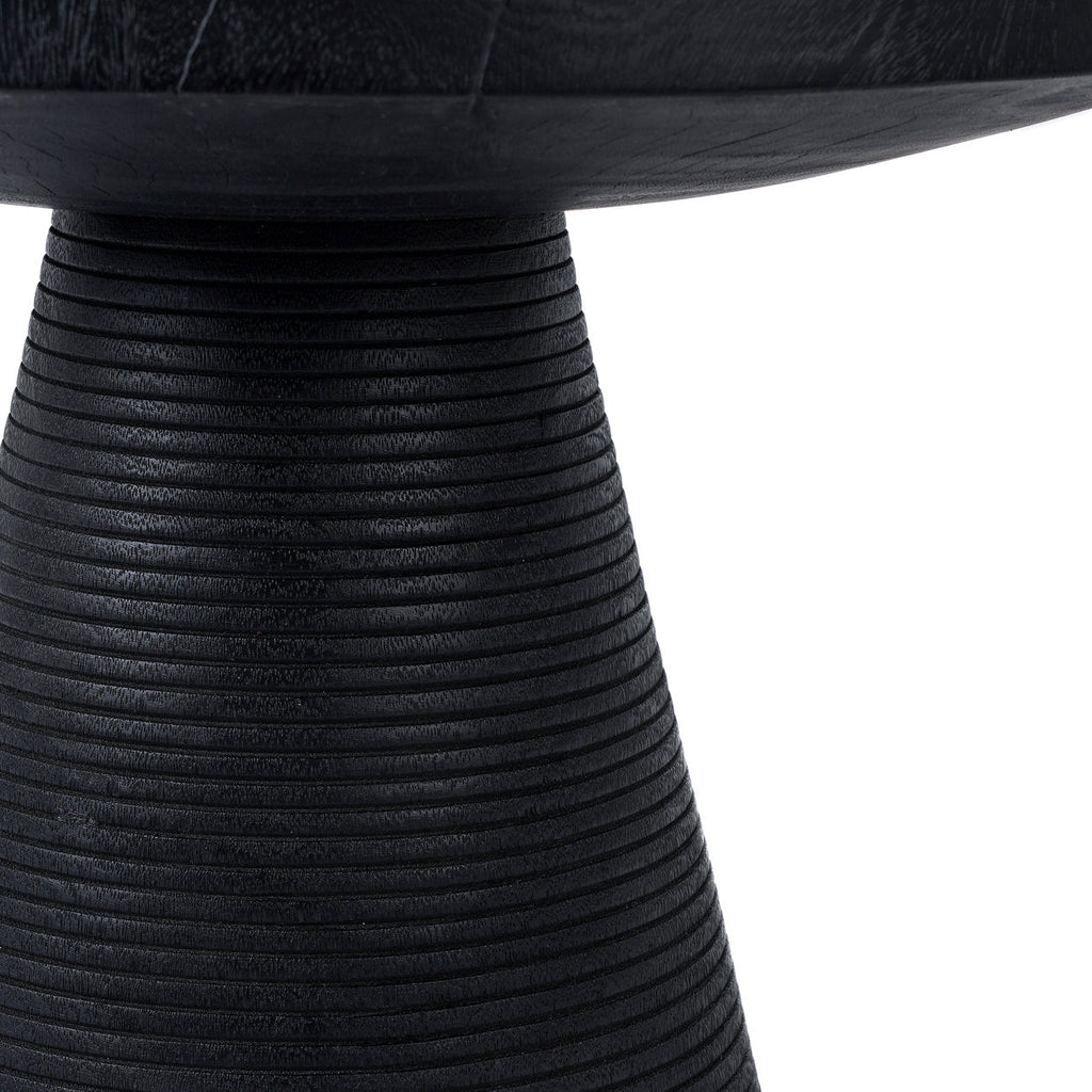 Hi Matata Coffee Table - Black, D 70 CM