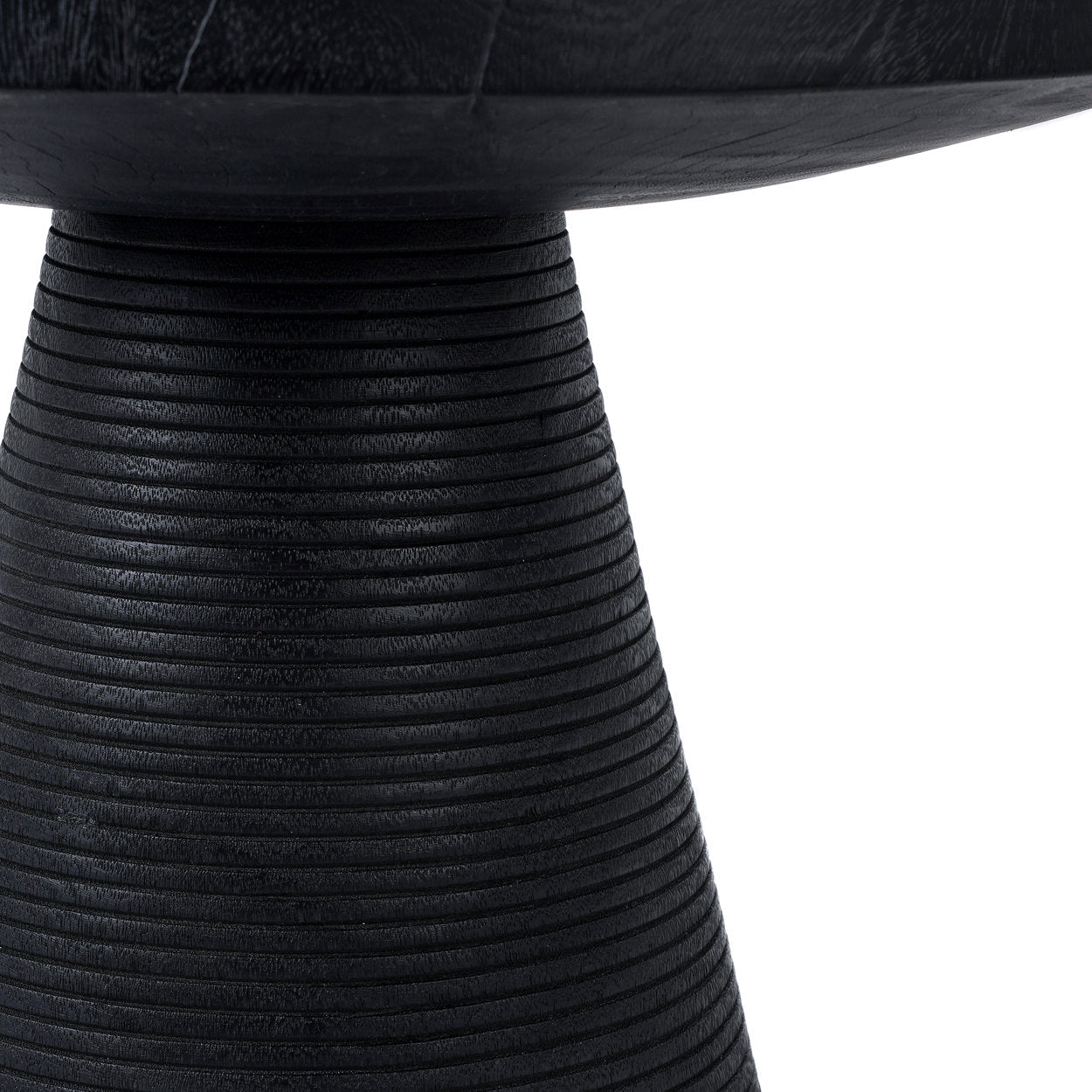Hi Matata Coffee Table - Black, D 70 CM