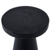 The Fiji Side Table - Black, D 40, H 60 CM