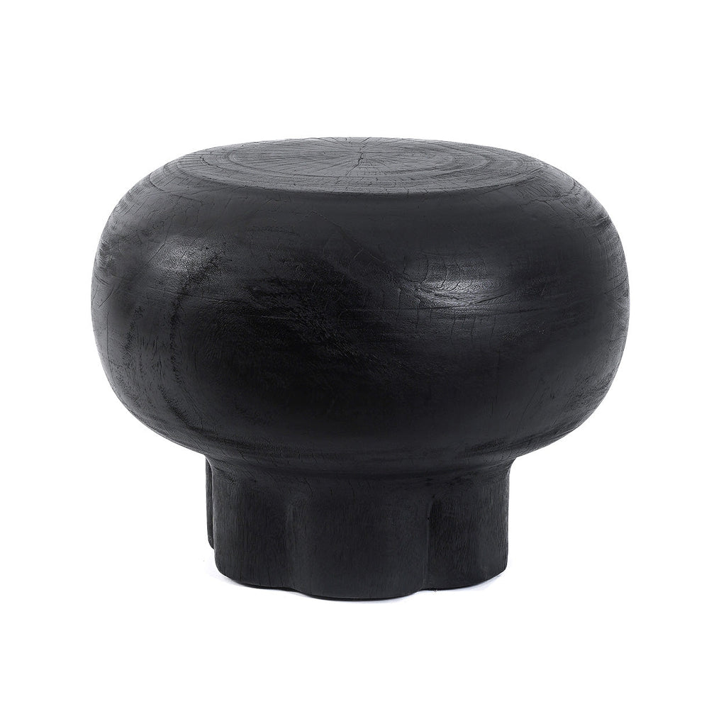 The Tutup Coffee Table - Black, D 60 CM