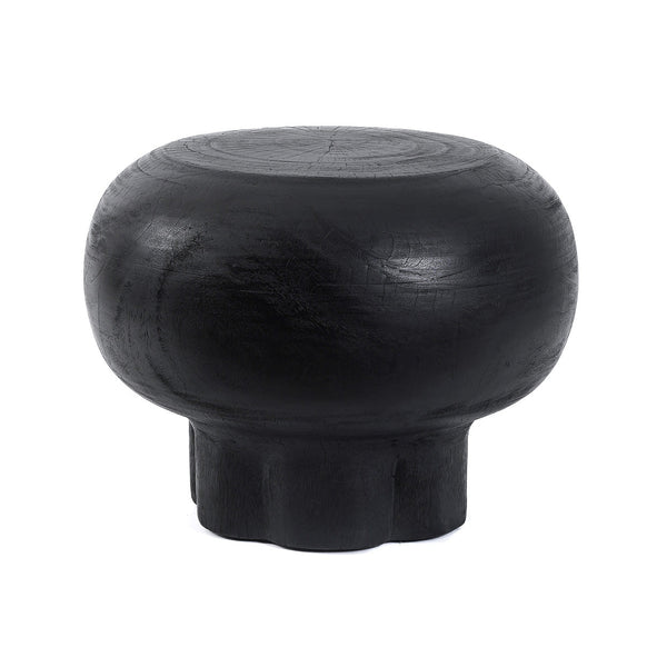 The Tutup Coffee Table - Black, D 60 CM