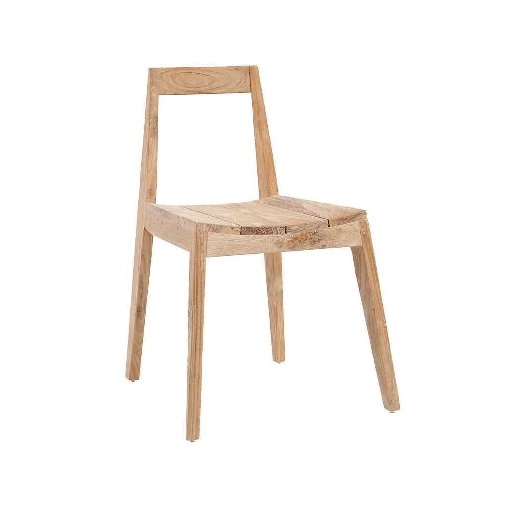 The Paxi Chair - Natural - Teak Wood, Outdoor
