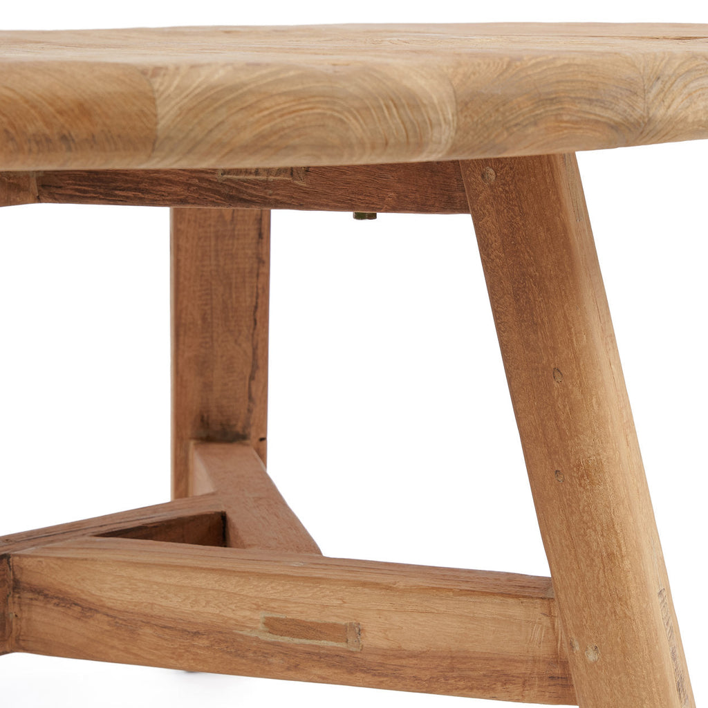 The Fusuma Coffee Table, Teak - Ø 80 cm