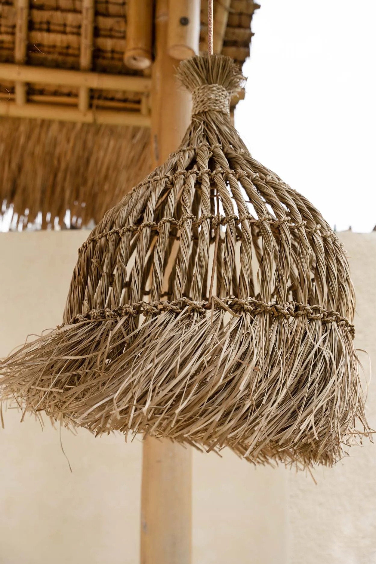 The Guagua Pendant - Natural - L, D 60 CM