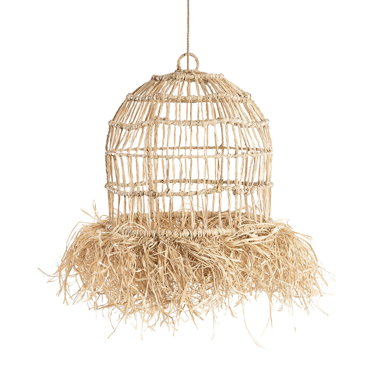 Casita Pendant - Natural - Ø 40, H 65 cm