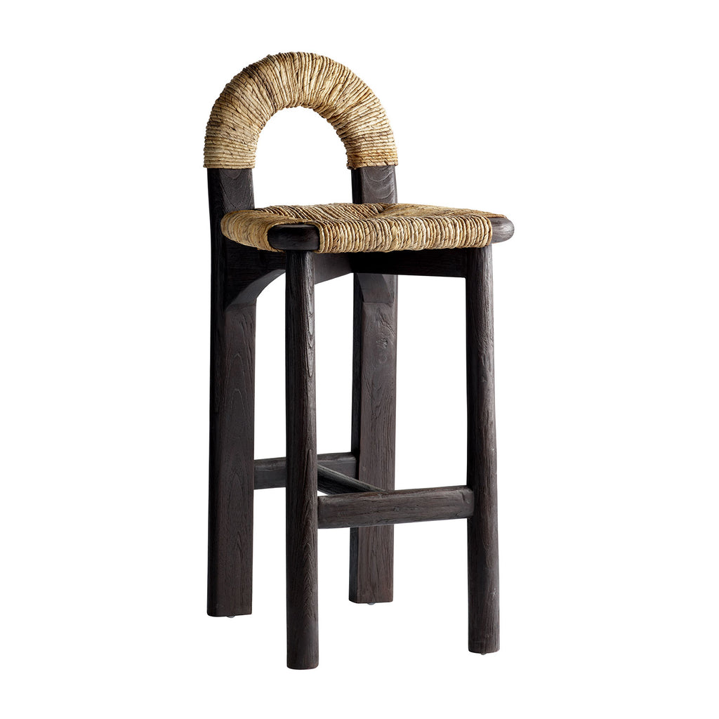 KAYU BAR STOOL | RECYCLED TEAK | H 90 CM