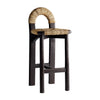 BAR STOOL KAYU | RECYCLED TEAK | H 90 CM