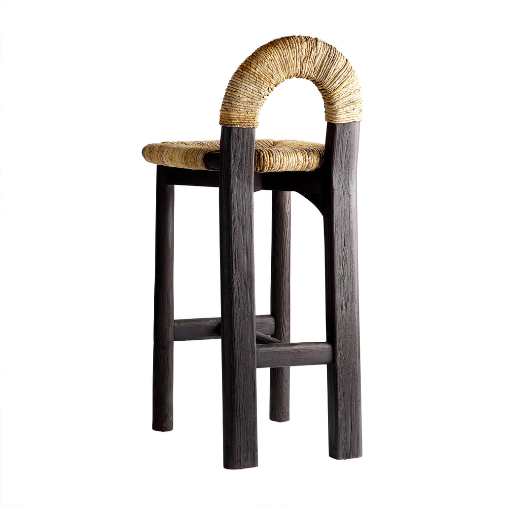 KAYU BAR STOOL | RECYCLED TEAK | H 90 CM