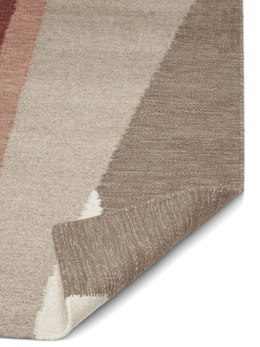 Levels Wool Rug, Coral, MANY SIZE
