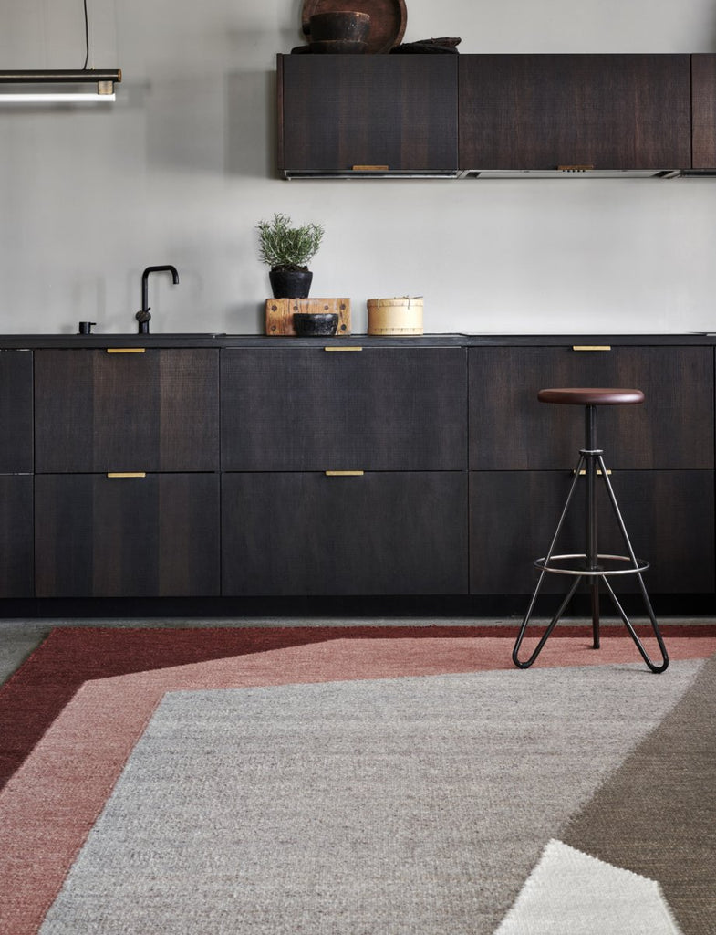 Levels Wool Rug, Coral, 170 x 230 CM