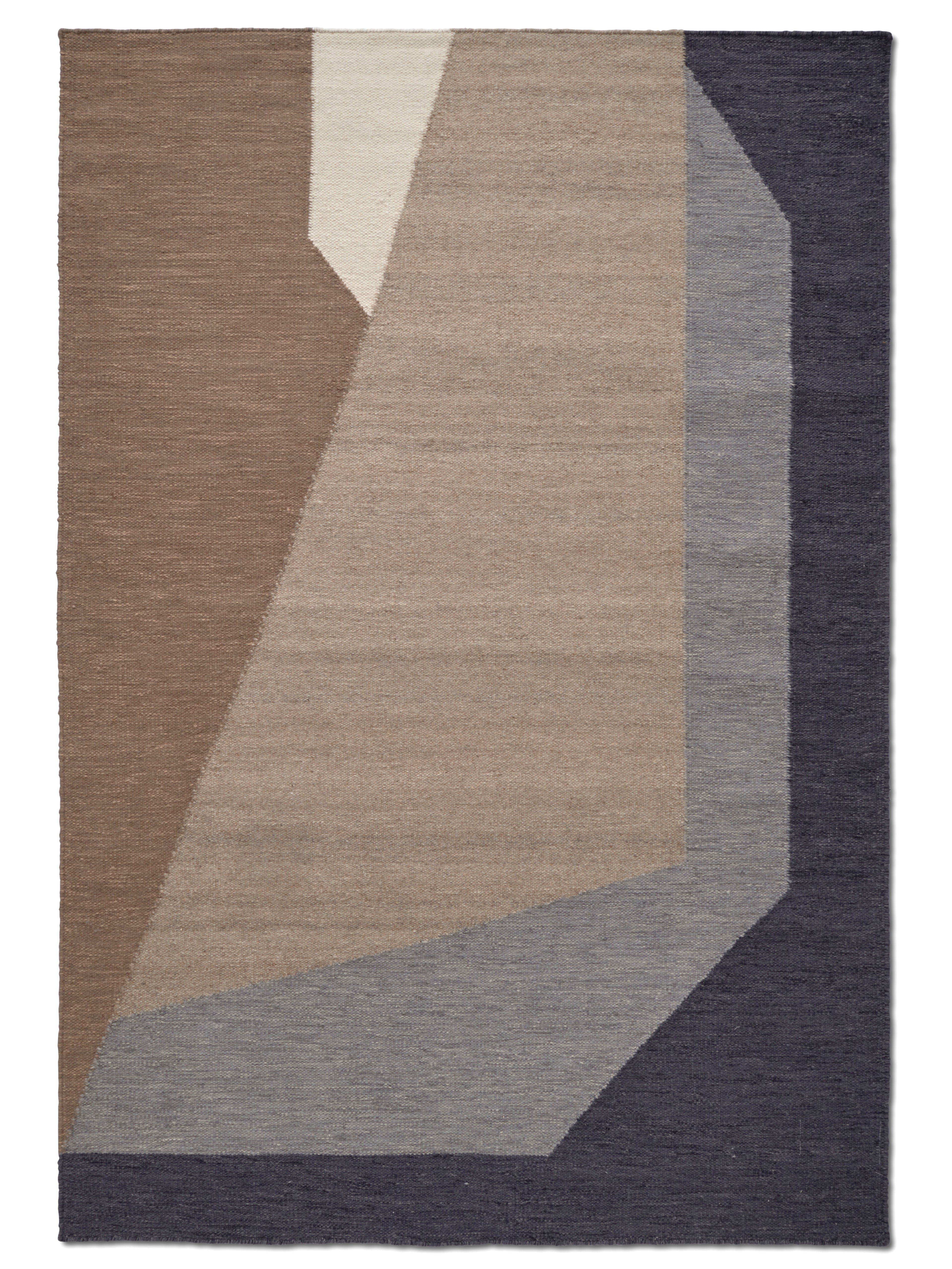 Levels Wool Rug, Blue, MANY SIZE
