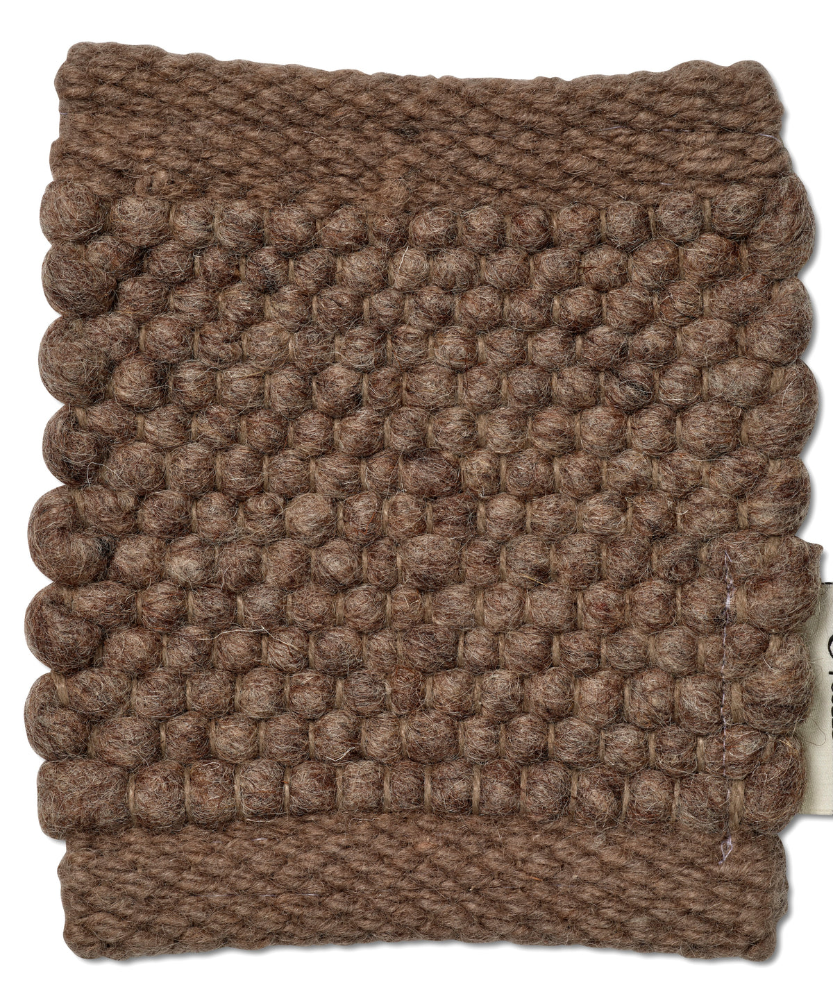 Merino Wool Rug, BROWN