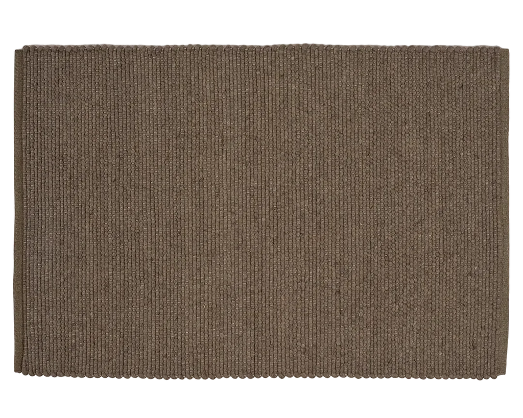Door Mat Merino Brown