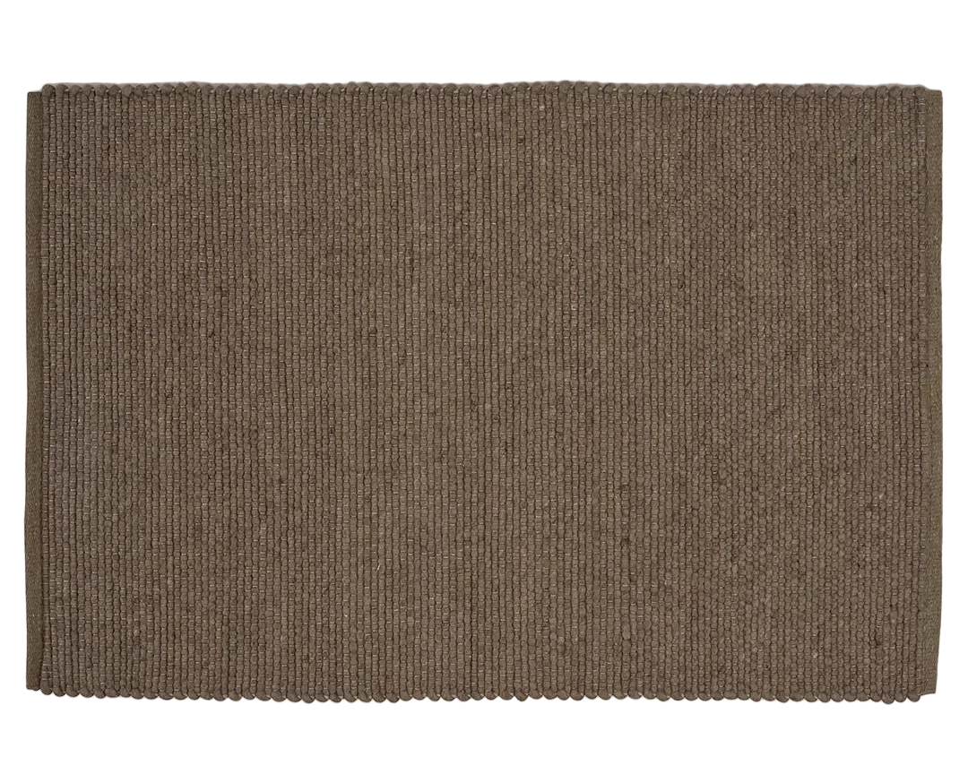 Door Mat Merino Brown
