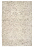 Textured beige rug on a white background