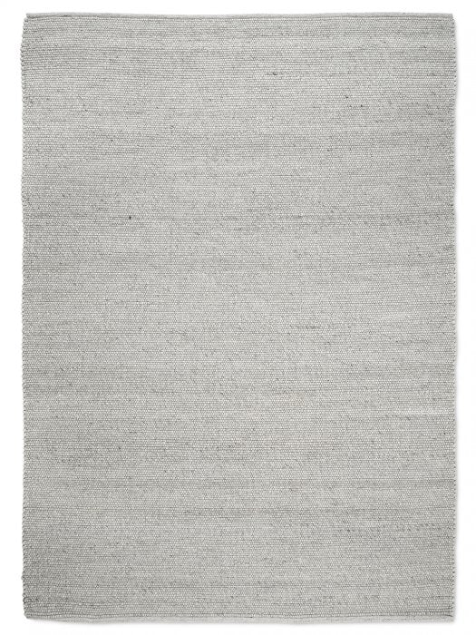 Merino Wool Rug, Concrete, 170 x 230 CM