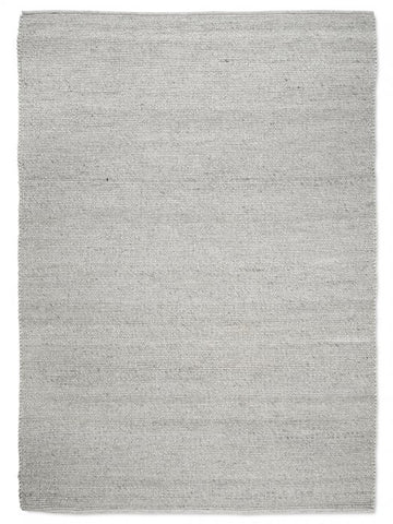 Merino Wool Rug, Concrete, 170 x 230 CM