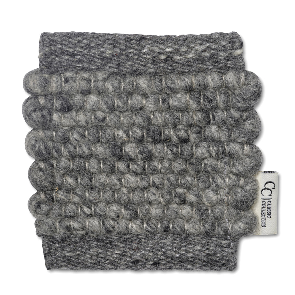 Merino Wool Rug, Granit, 170 x 230 CM