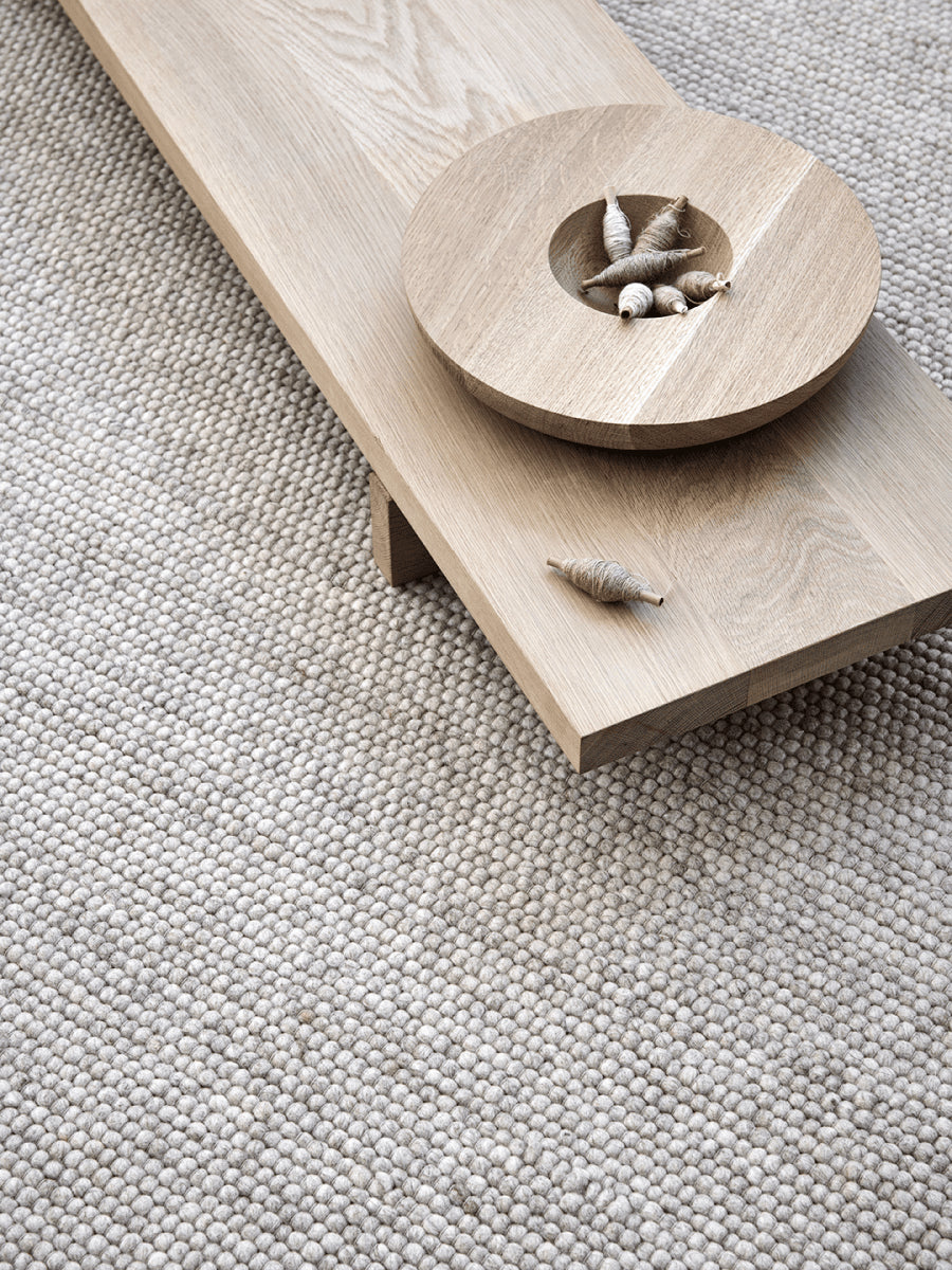 Merino Wool Rug, Oat, MANY SIZE