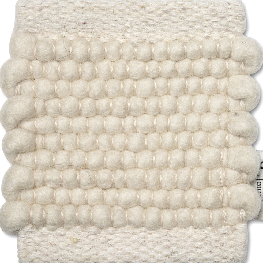 Merino Wool Rug, White, MANY SIZE