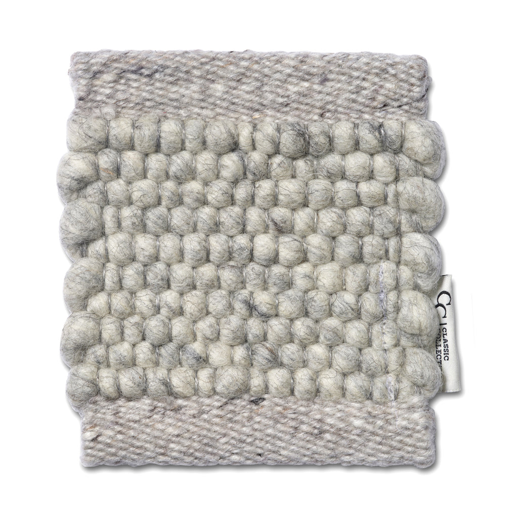 Merino Wool Rug, Concrete, 200 x 300 CM