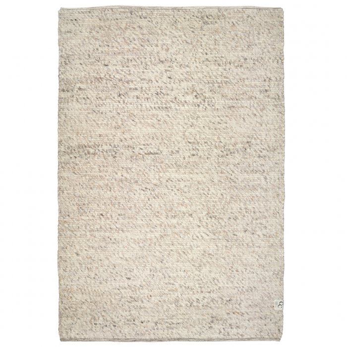 Merino Wool Rug, Natural Beige, 250 x 350 CM