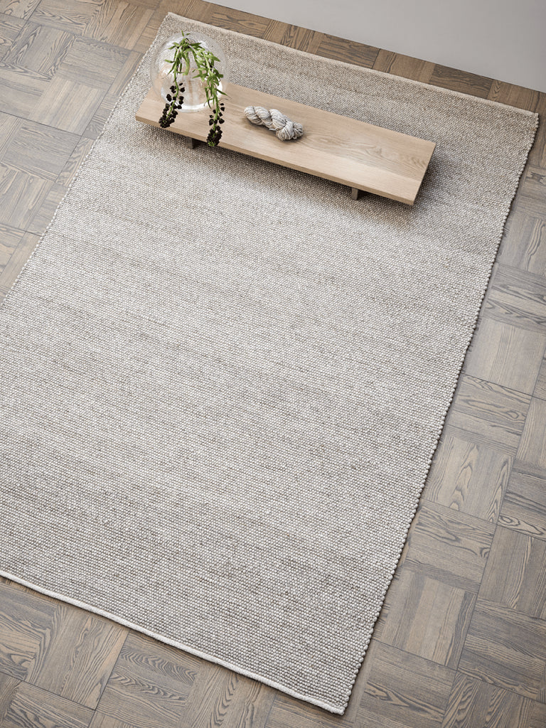 Merino Wool Rug, Oat, 250 x 350 CM