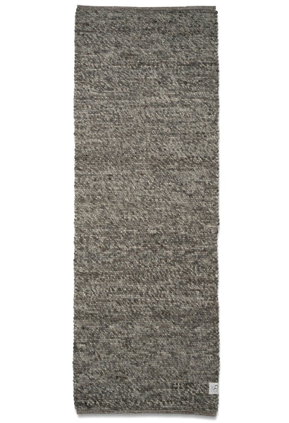 Gray textured scarf on a white background