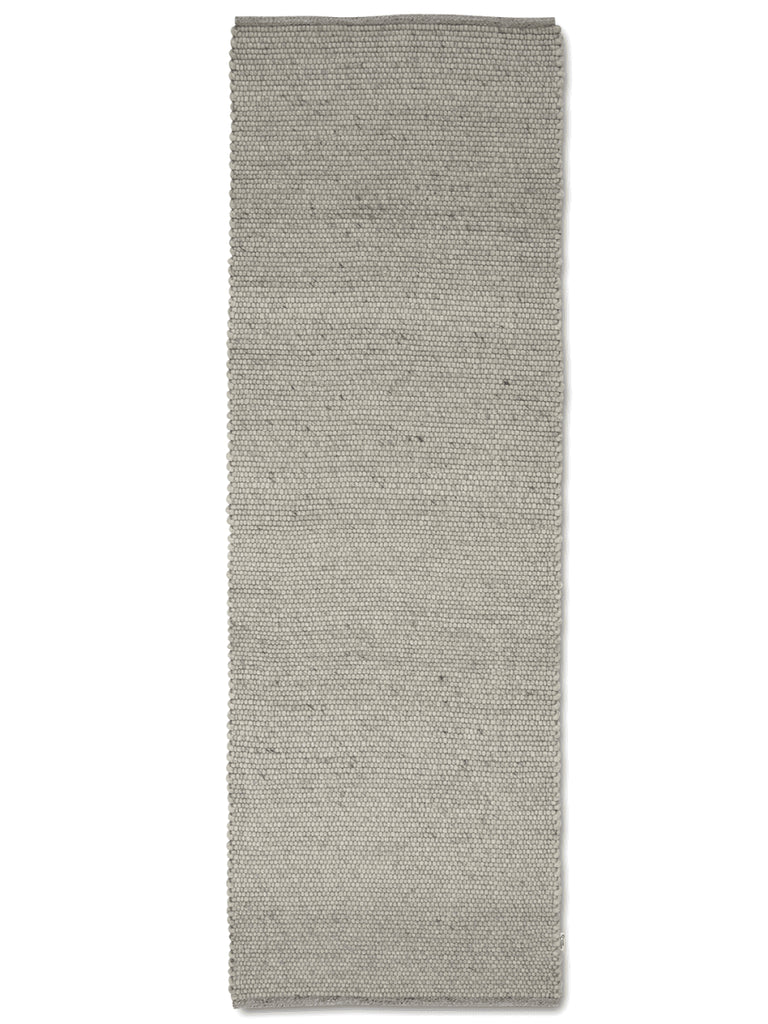 Runner Merino Wool, Concrete, MANY SIZE