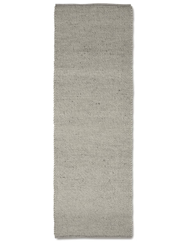 Runner Merino Wool, Concrete, MANY SIZE