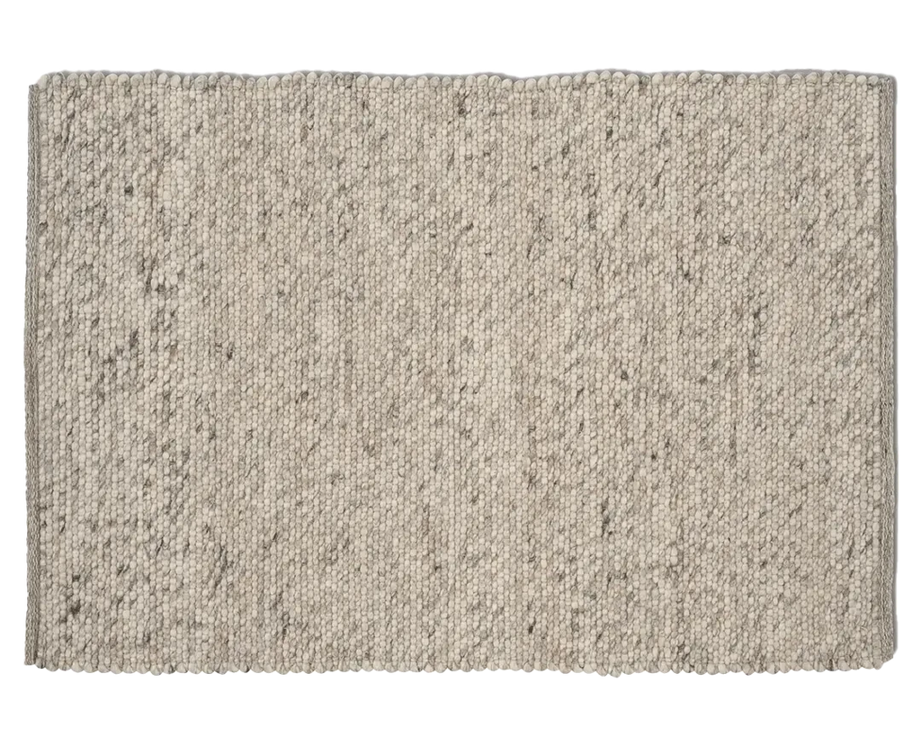 MERINO DOORMAT, WOOL, BEIGE