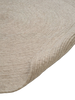 MERINO Round Wool Rug, Oat